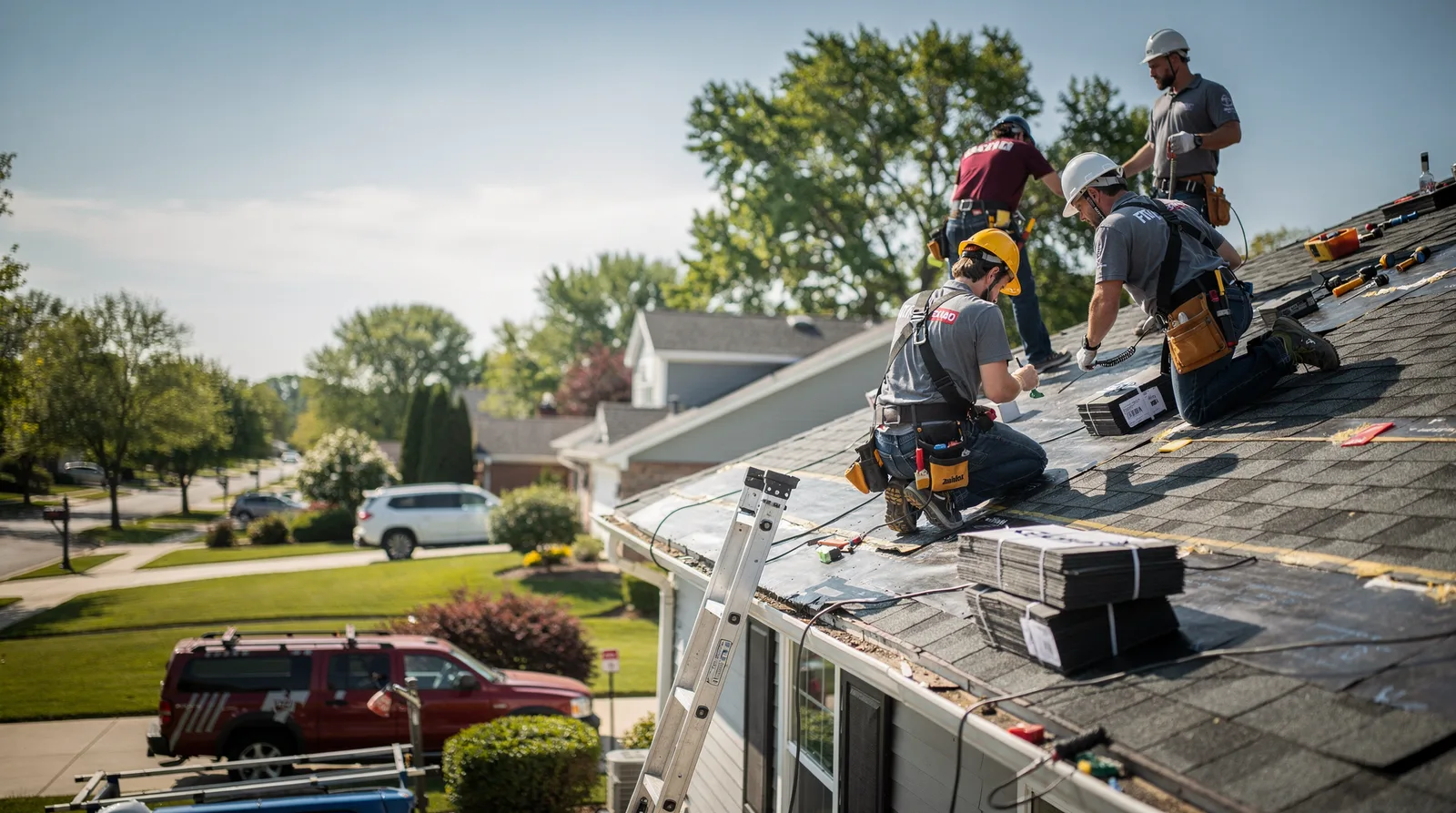 Roof Repair in Matteson, IL around you